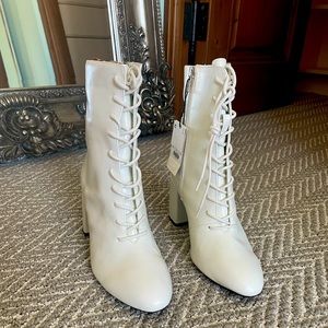 Bershka White Heels NEVER WORN W TAGS